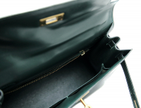 Hermès Kelly Dark Green 28 Bag