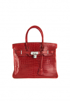 Hermès Birkin 30 Crocodile Bag with Diamonds