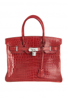 Hermès Birkin 30 Crocodile Bag with Diamonds
