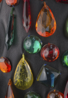 Yves Saint Laurent Leather Crystals Jacket