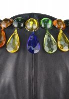 Yves Saint Laurent Leather Crystals Jacket