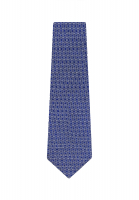 Hermès Silk Logo Print Tie