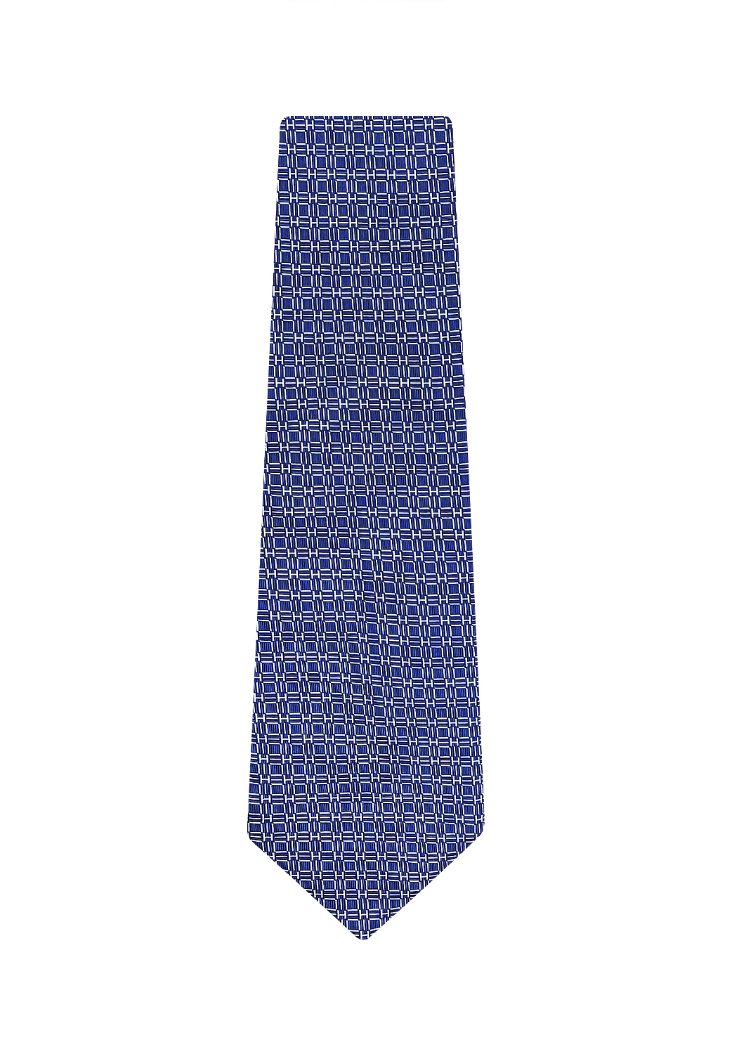 Hermès Silk Logo Print Tie