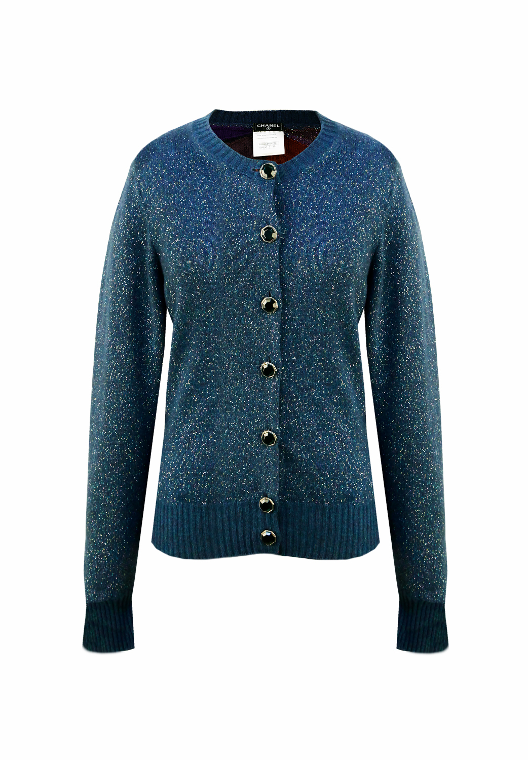 Chanel Lurex Cashmere Cardigan