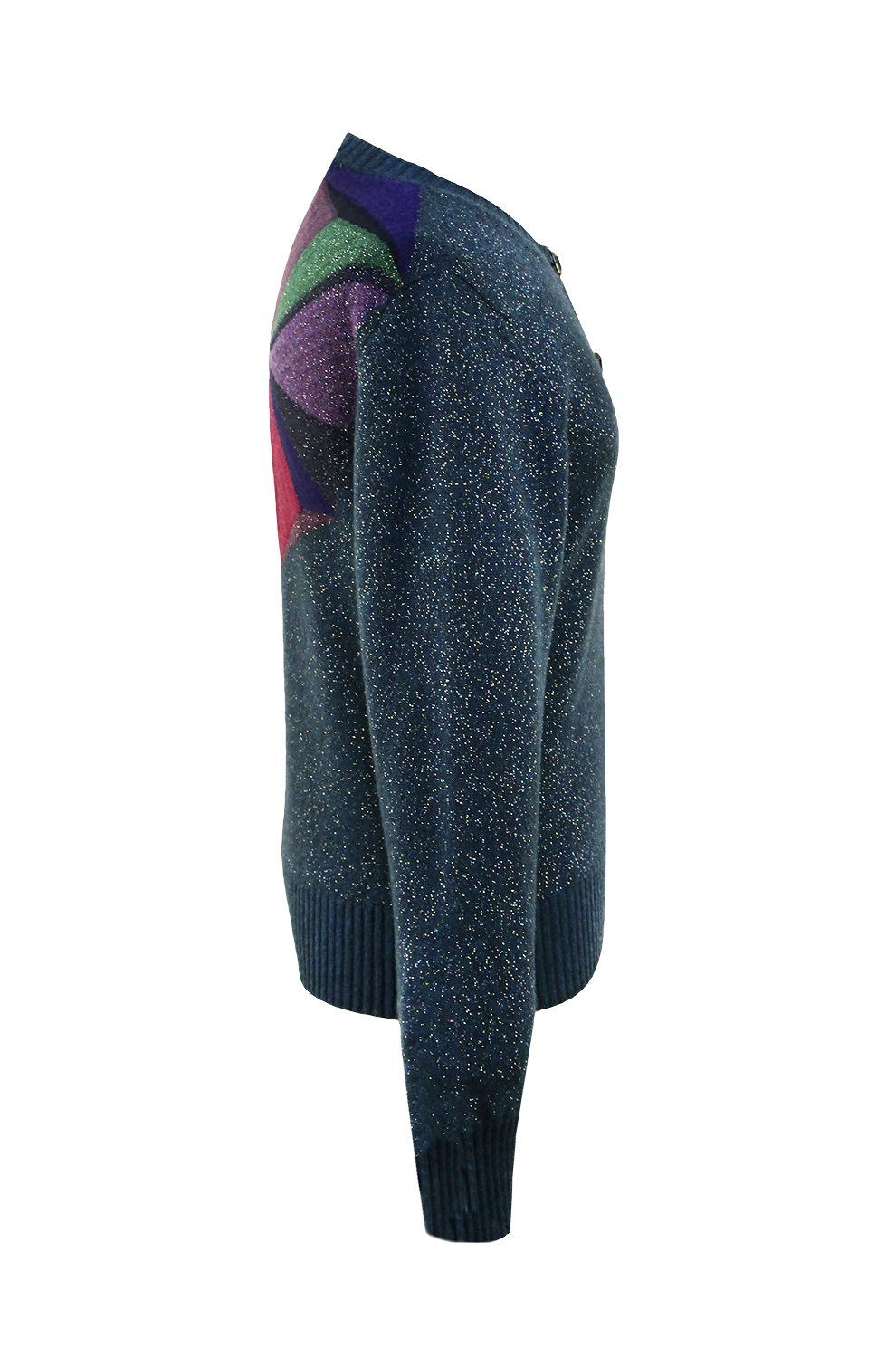 Chanel Lurex Cashmere Cardigan