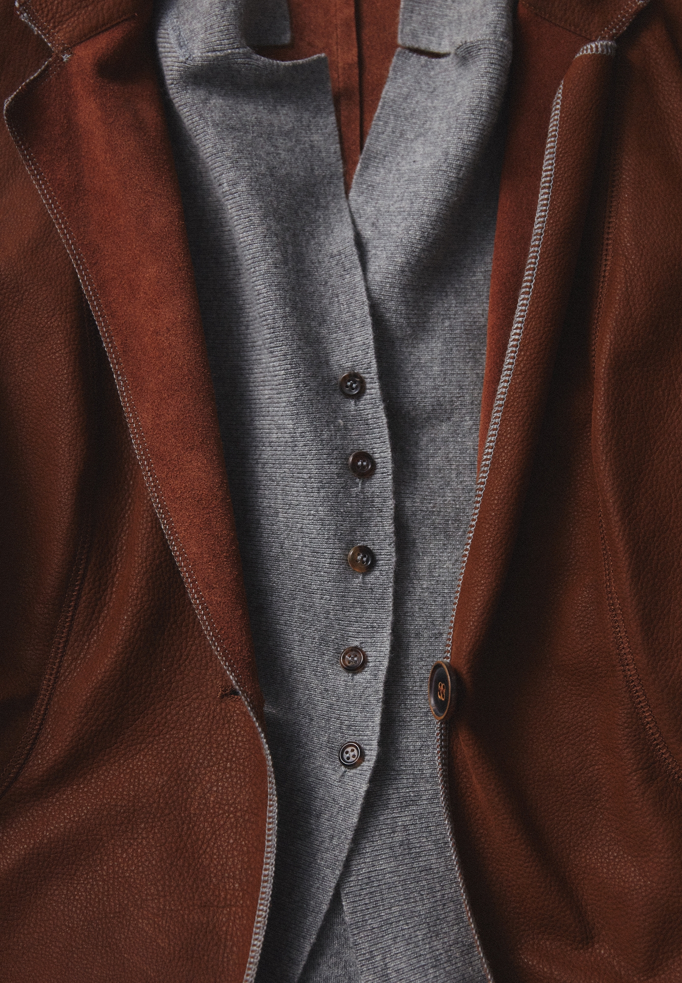 Brunello Cucinelli Leather Jacket