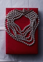 Valentino Necklace With Crystals