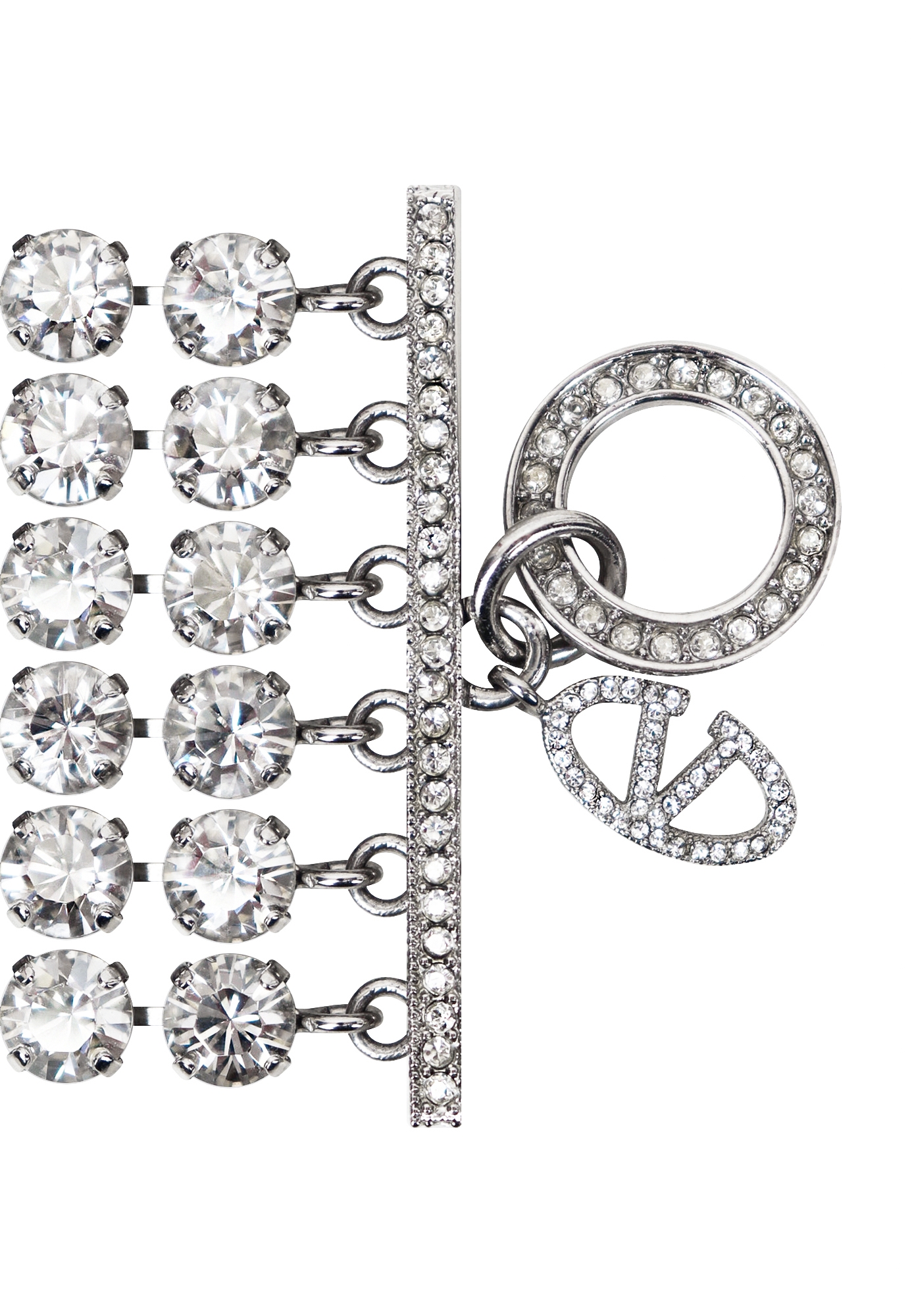 Valentino Necklace With Crystals