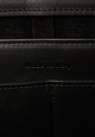 Celine Trifold Black Clutch on Chain 
