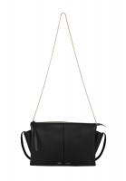 Celine Trifold Black Clutch on Chain 