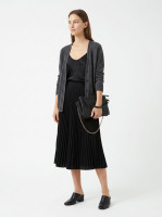 Celine Trifold Black Clutch on Chain 