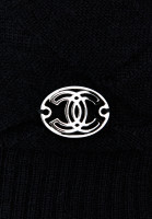 Chanel Black Cashmere Top