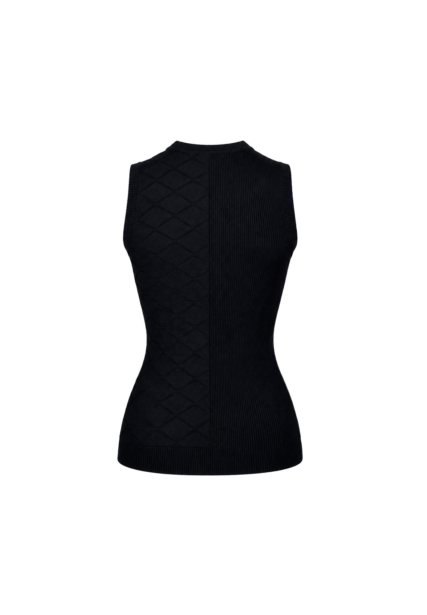 Chanel Black Cashmere Top