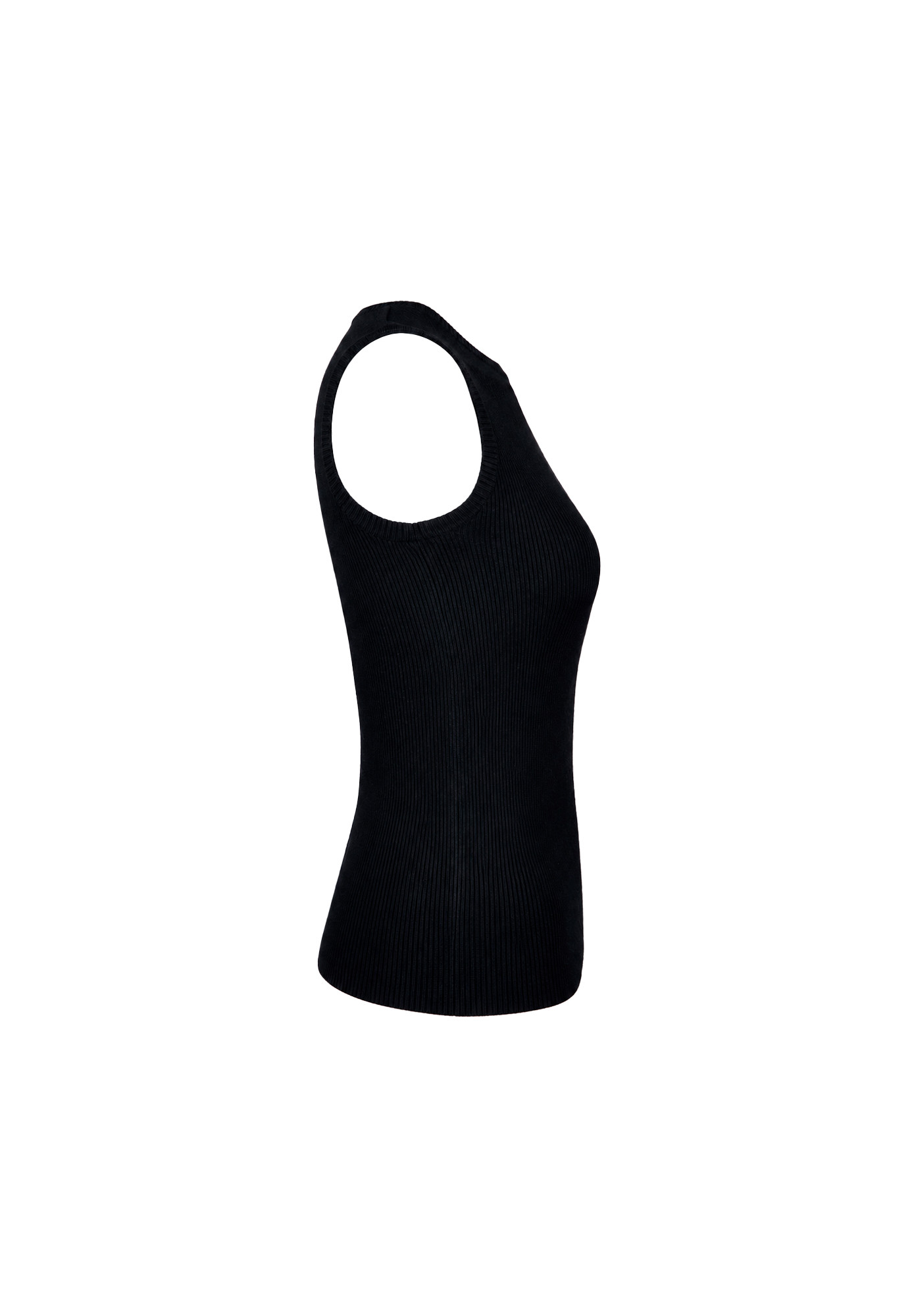 Chanel Black Cashmere Top