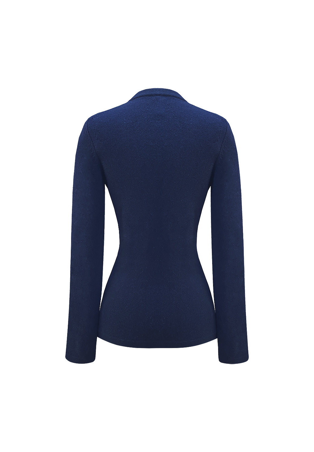 Chanel Navy Cashmere Cardigan