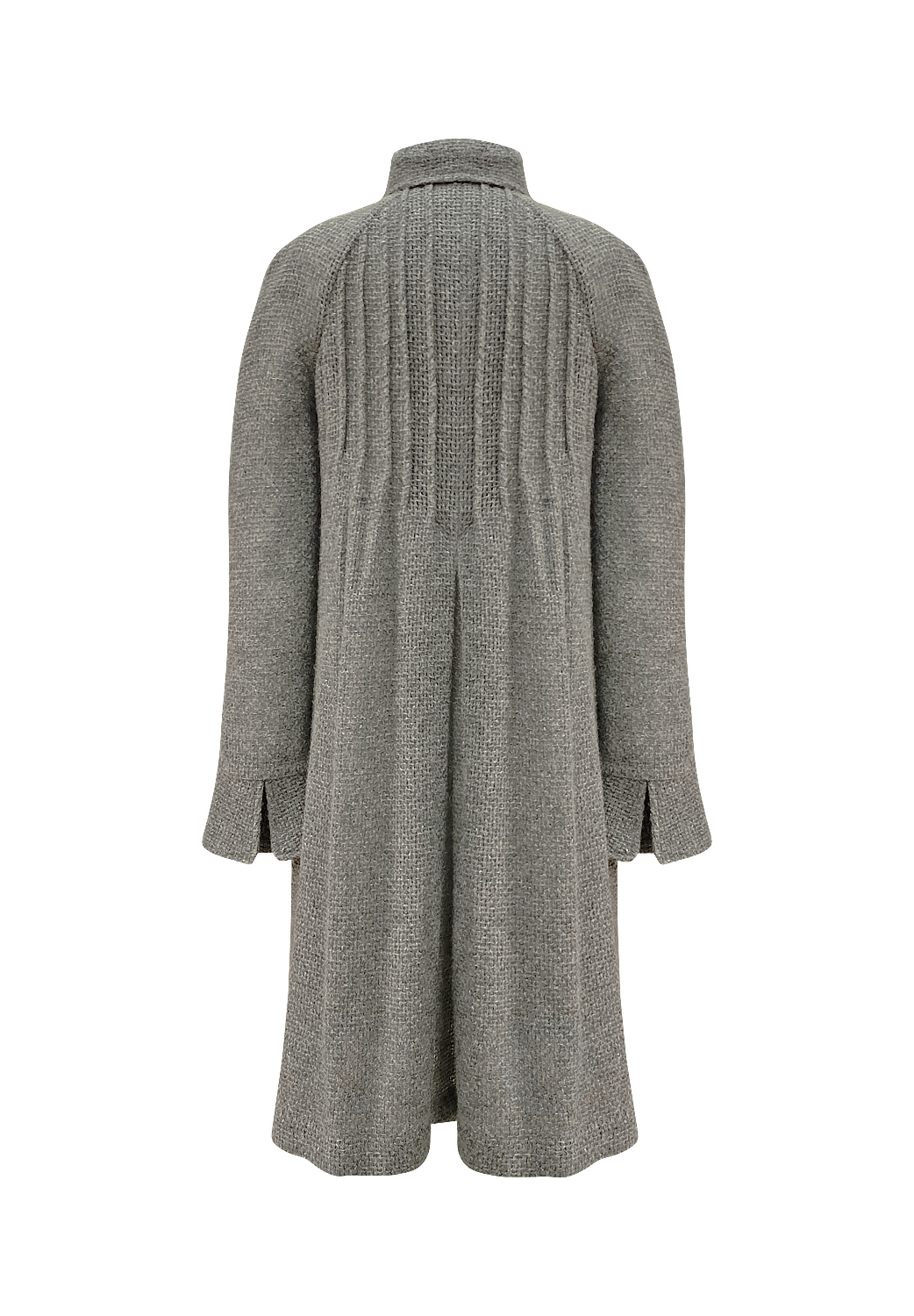 Chanel Gray Cashmere Coat