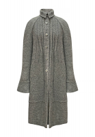 Chanel Gray Cashmere Coat