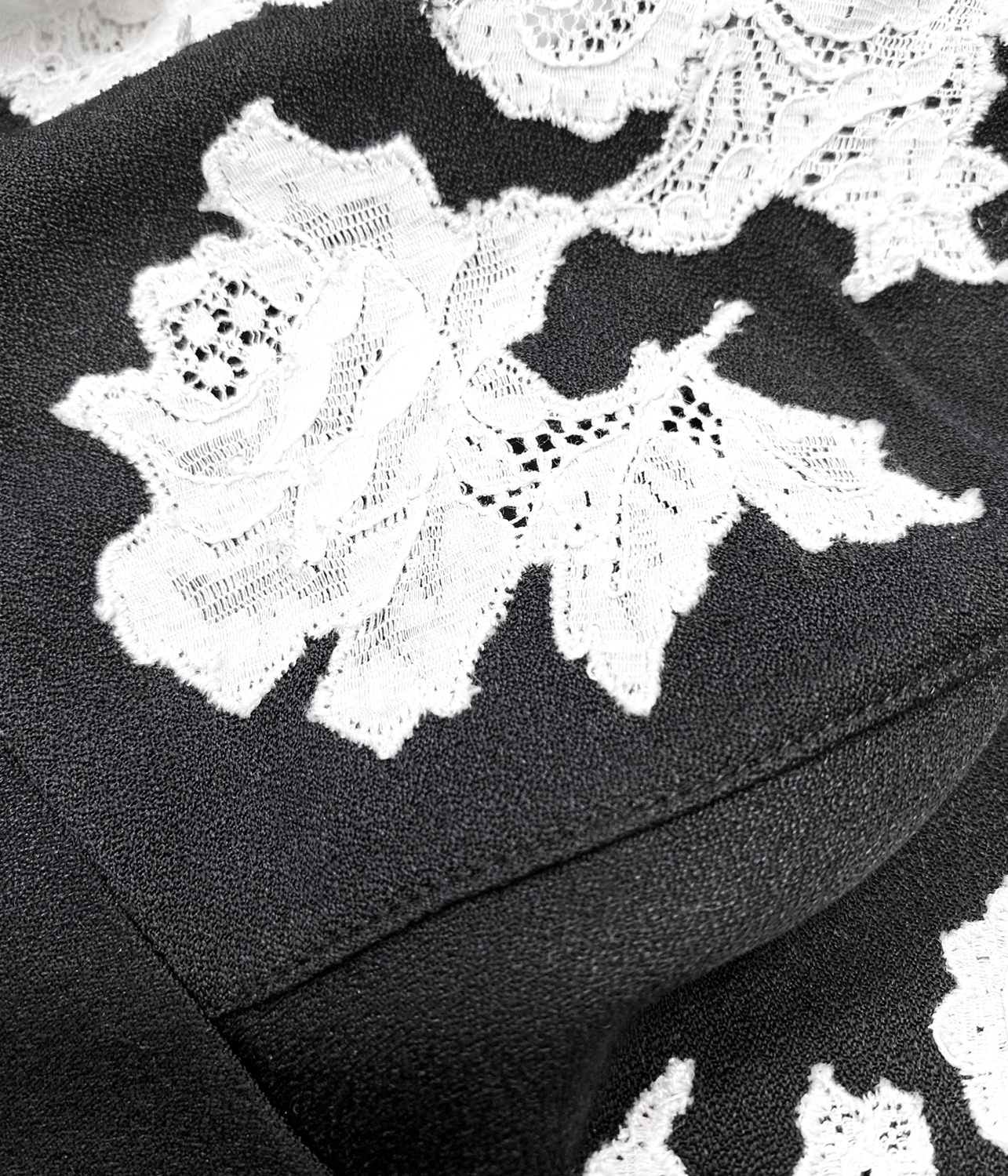 Christian Dior Black Silk Top