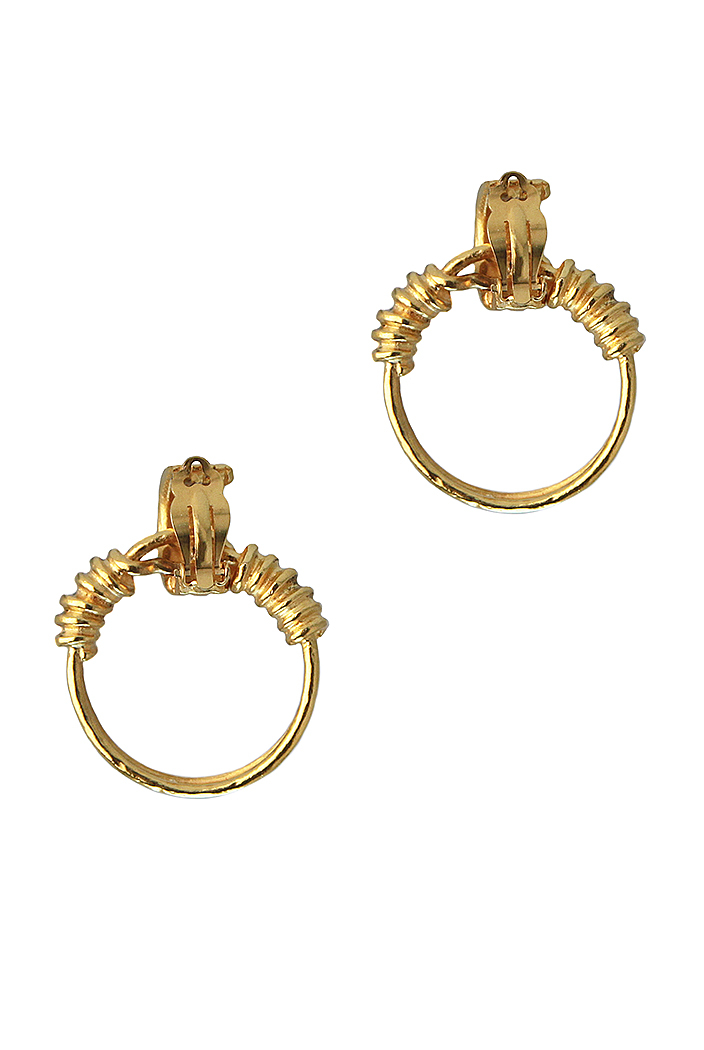 Chanel Ring Clip-On Earrings