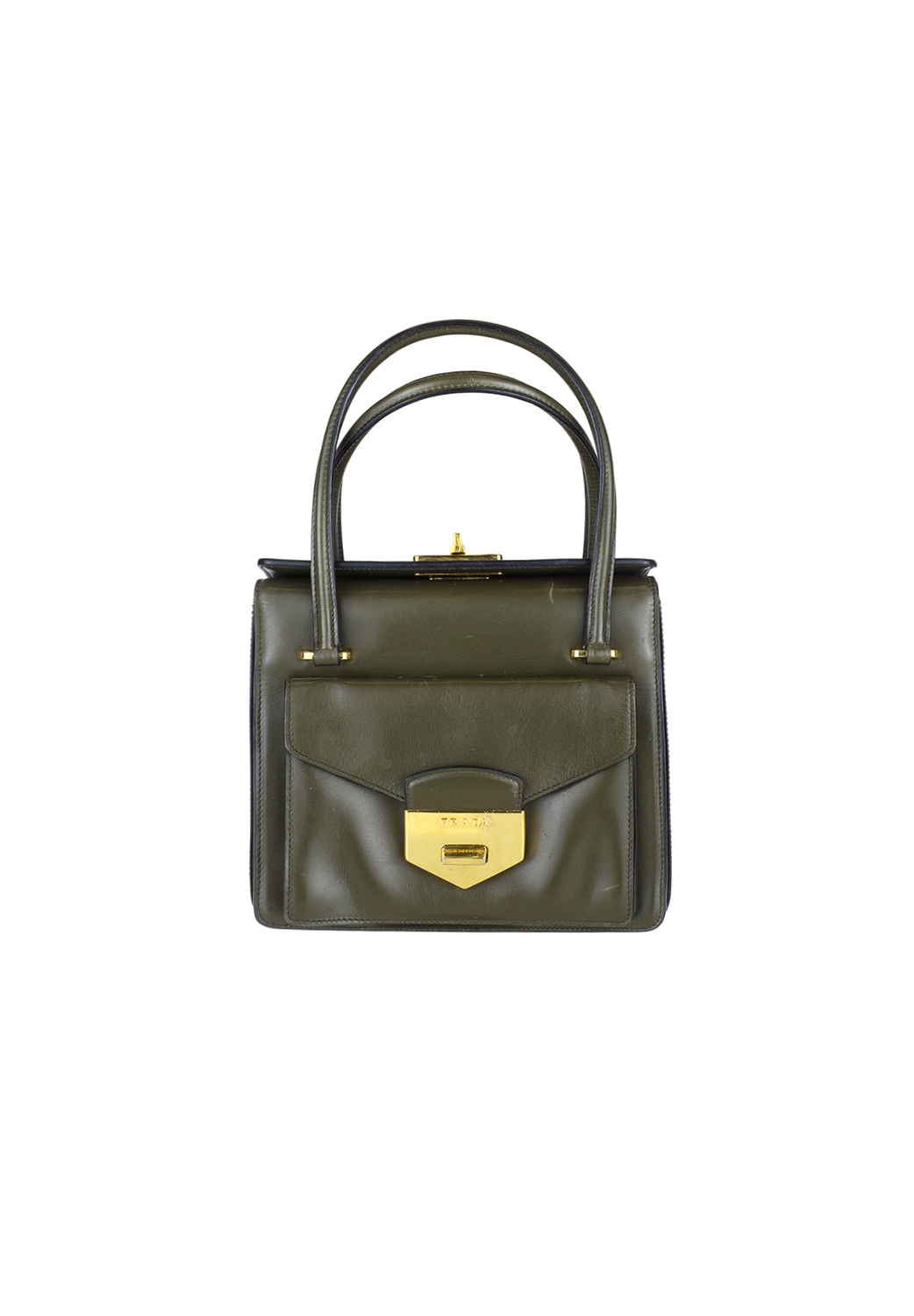 Dark Green Prada Bag
