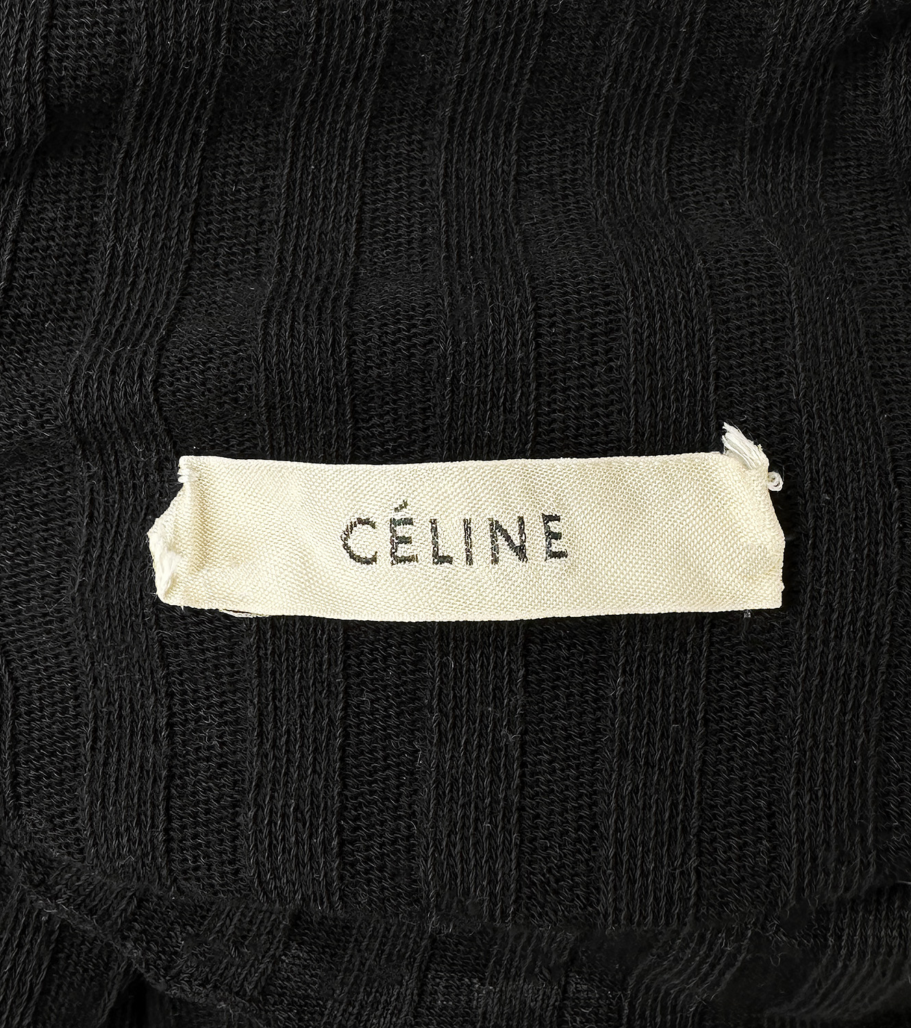 Celine Black Turtleneck