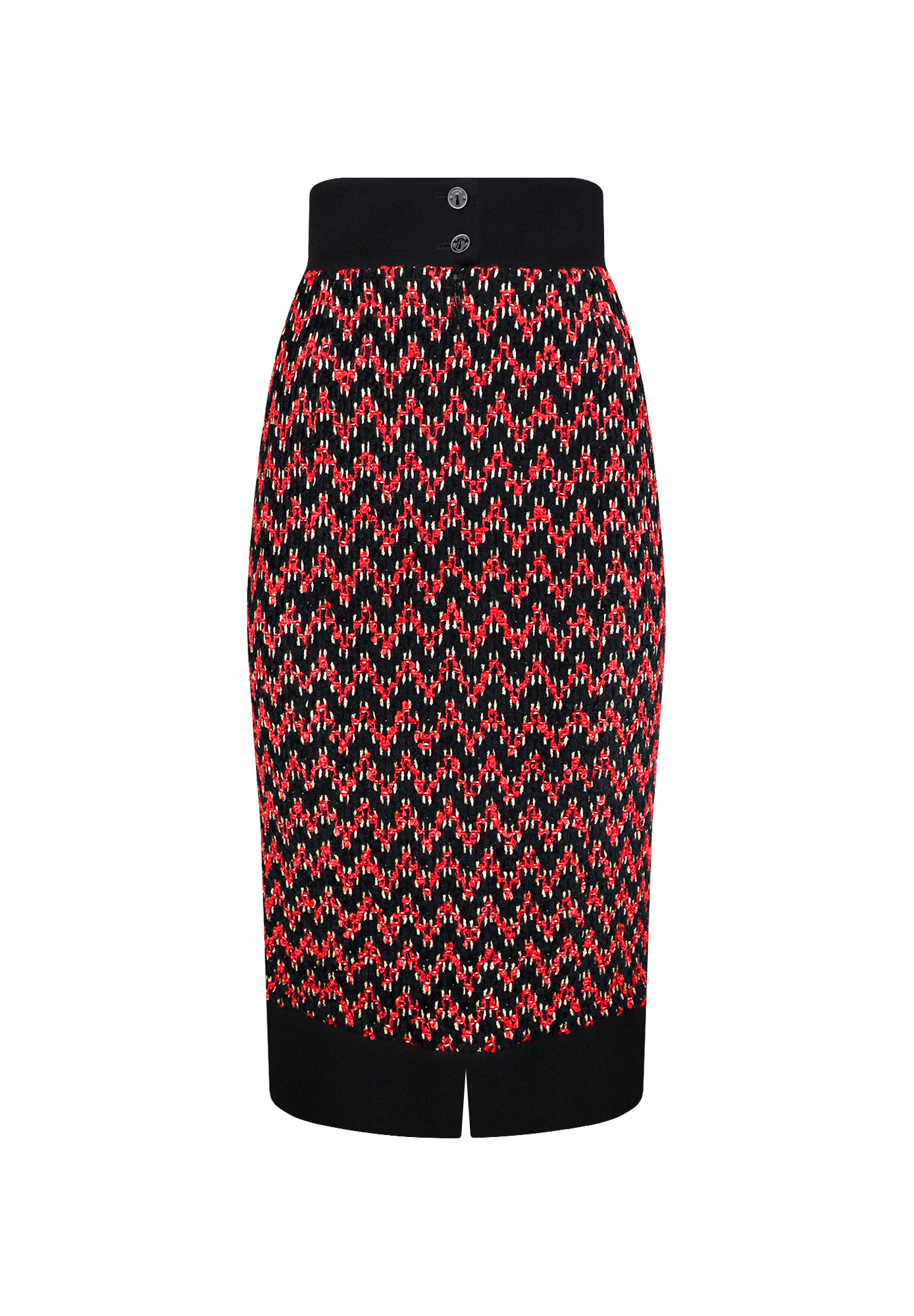 Chanel Geometric Print Skirt