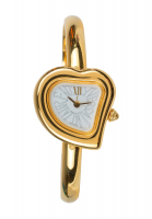 Yves Saint Laurent Golden Heart Shaped Watch
