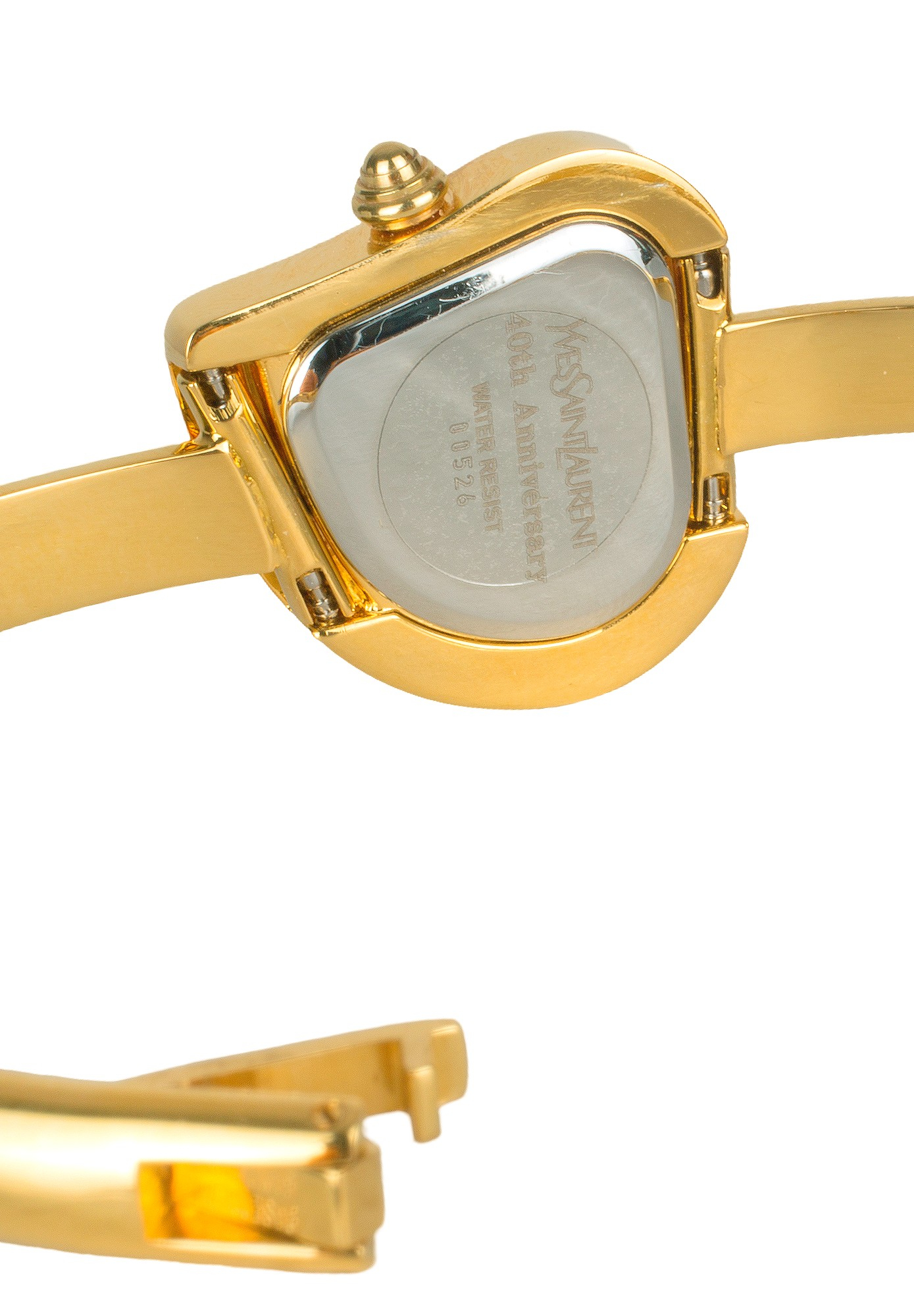 Yves Saint Laurent Golden Heart Shaped Watch