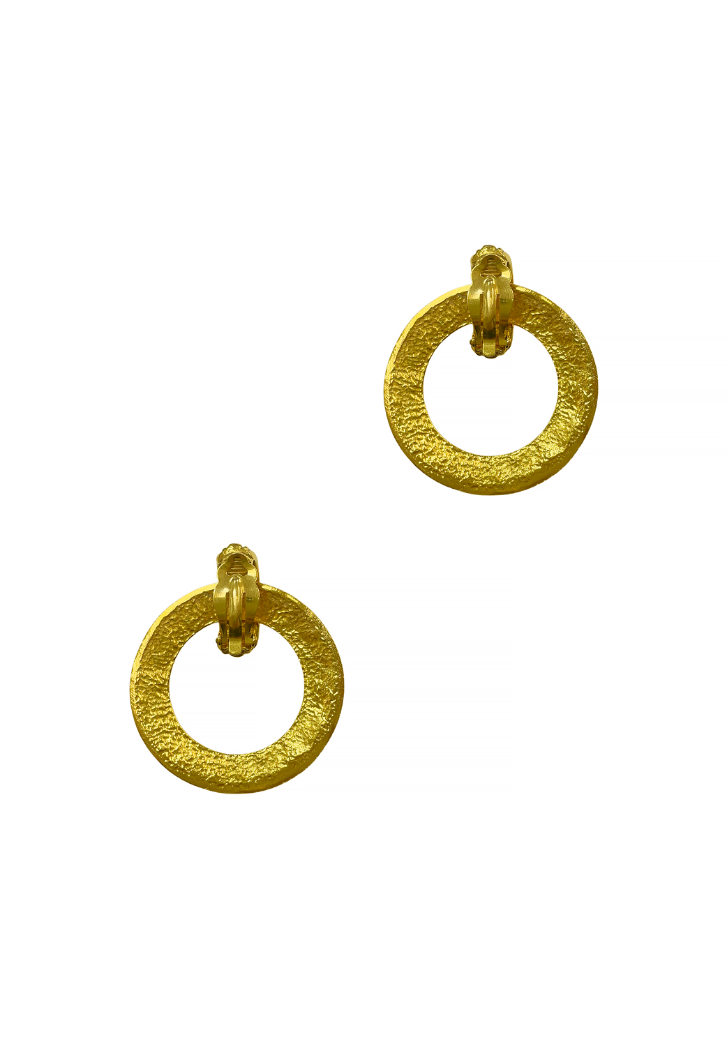 Chanel Transformer Ring Clip-On Earrings