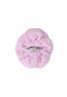 Chanel Purple Camellia Brooch