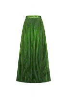 Gucci Green Pleated Skirt