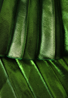 Gucci Green Pleated Skirt