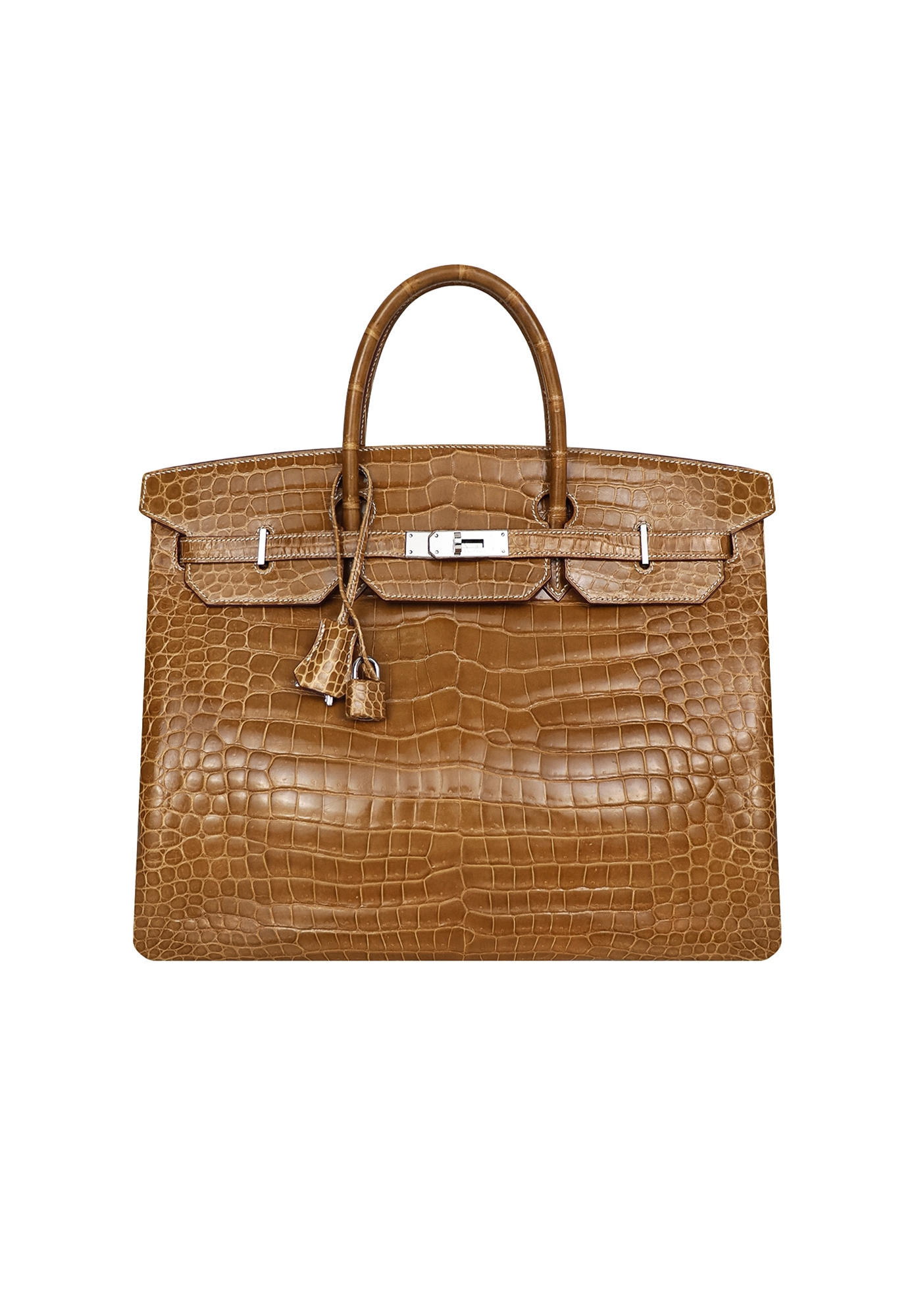 Hermès Birkin 40 Crocodile Porosus Lisse Ficelle Bag