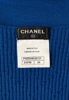 Chanel Blue Long Cardigan
