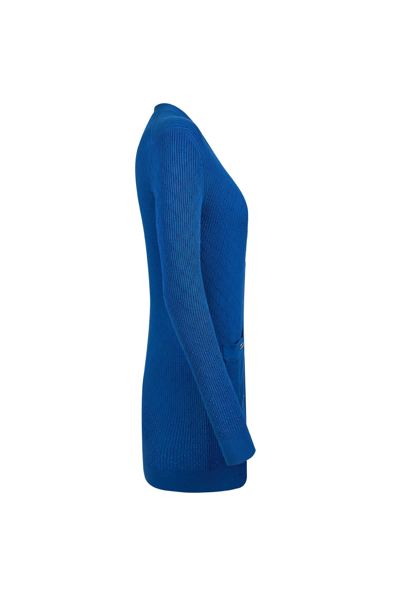 Chanel Blue Long Cardigan