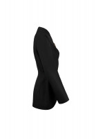Thierry Mugler Black Jacket With Silver Elements