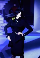 Thierry Mugler Black Jacket With Silver Elements