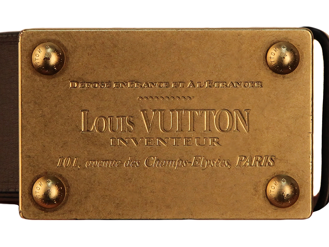 Louis Vuitton Leather Belt