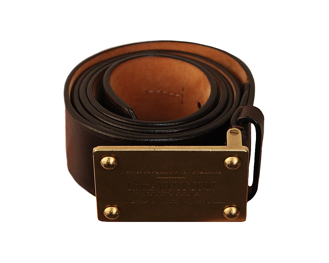 Louis Vuitton Leather Belt