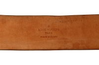 Louis Vuitton Leather Belt