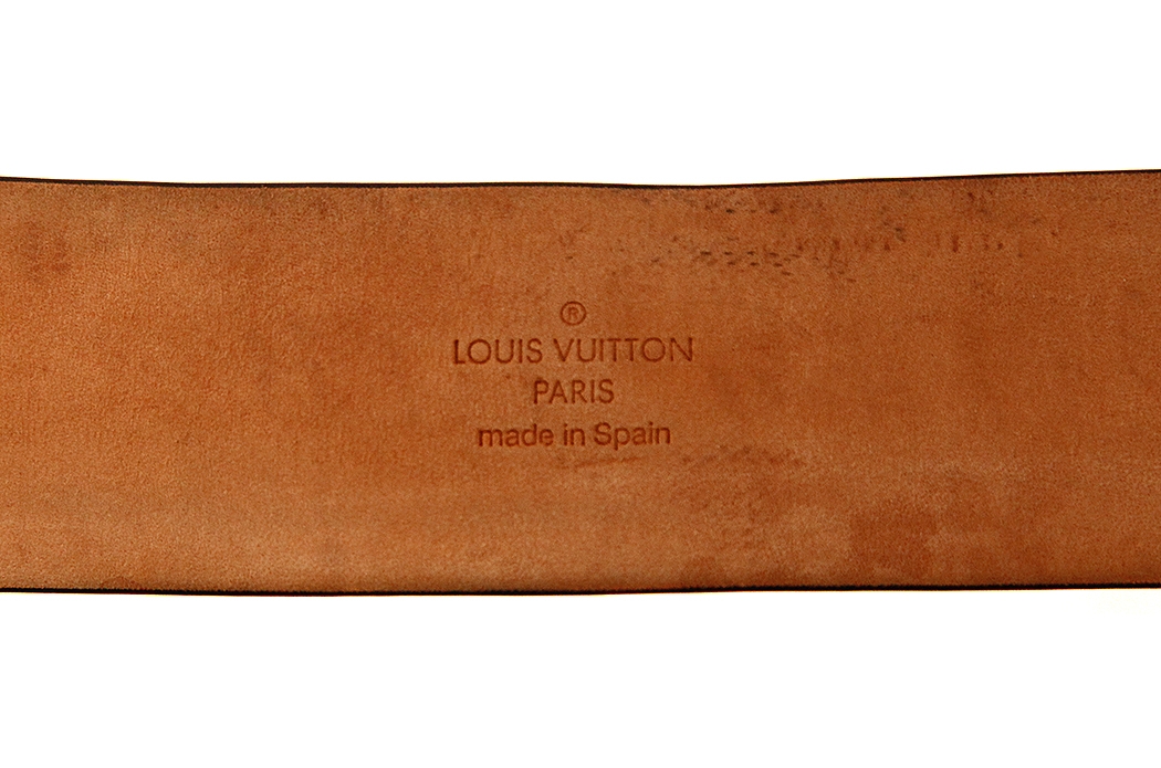 Louis Vuitton Leather Belt