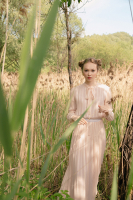 Pale Pink Chiffon Chanel Dress