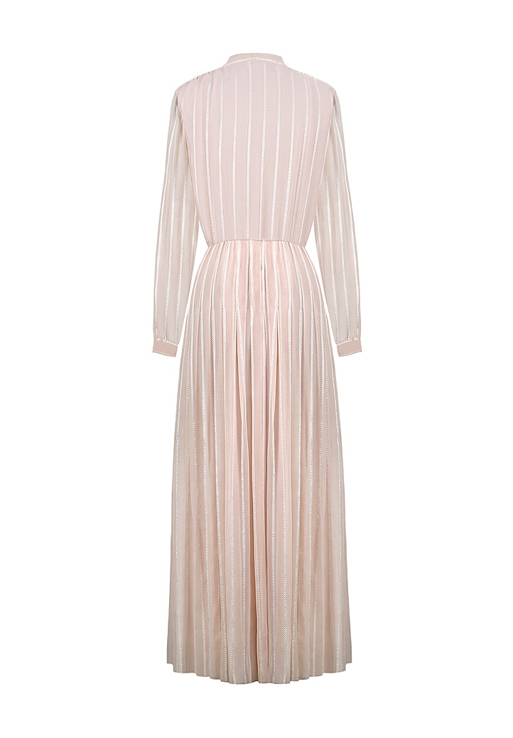 Pale Pink Chiffon Chanel Dress