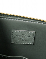 Louis Vuitton Alma PM Green Ostrich Bag