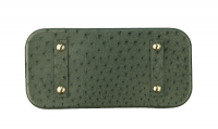 Louis Vuitton Alma PM Green Ostrich Bag
