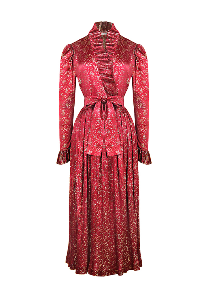Yves Saint Laurent Brocade Set From the Russian Collection