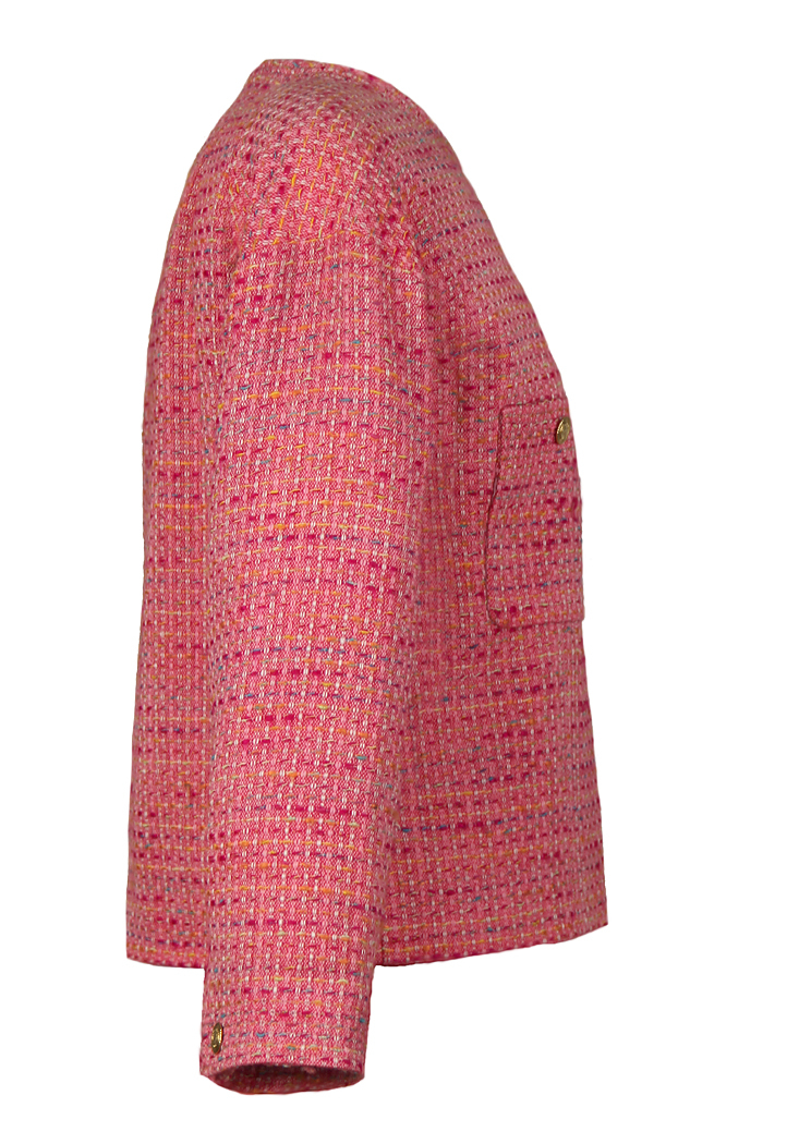 Chanel Pink Tweed Jacket