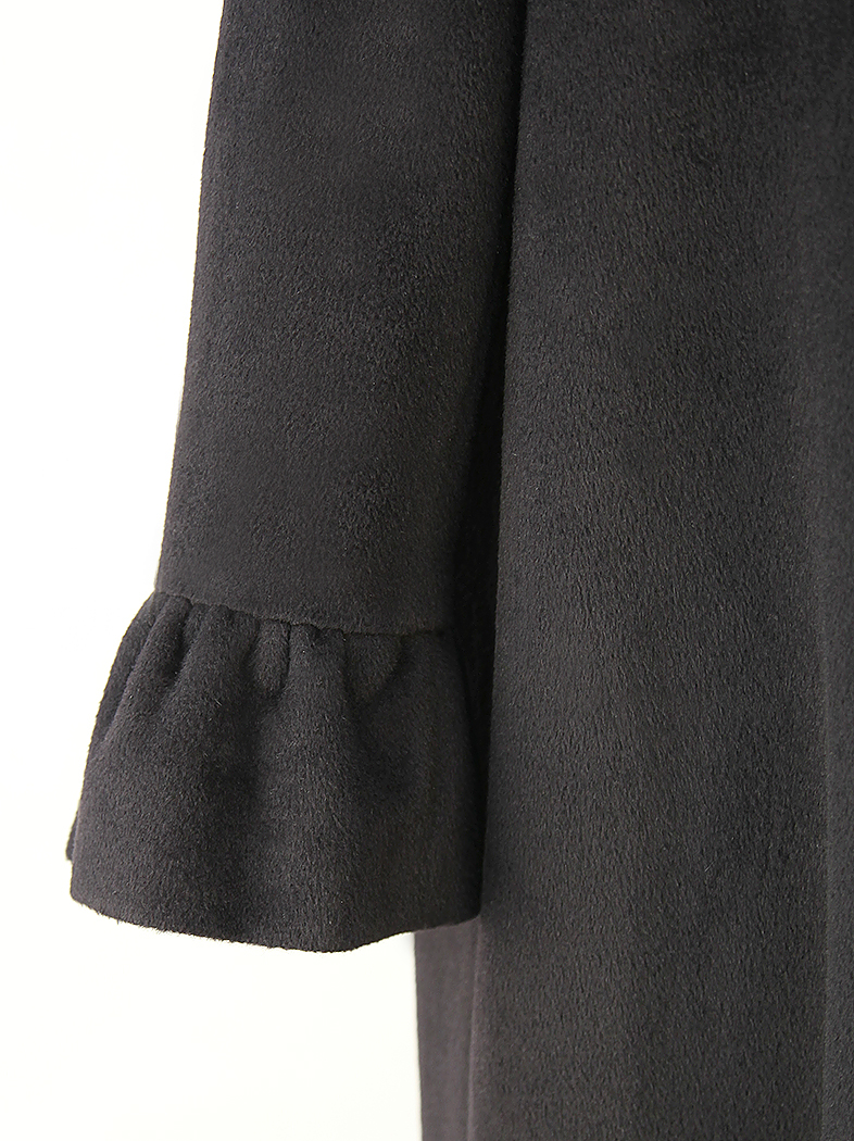 Doii Coat With Crystal Buttons