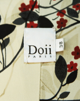 Doii Coat With Crystal Buttons