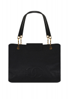 Chanel Supermodel Caviar Tote Bag